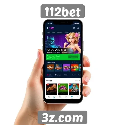 Desempenho mobile do site 112bet